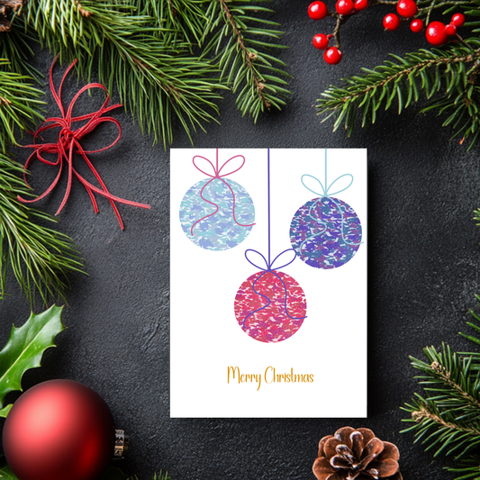 Whimsical Watercolor Christmas Card-Digital Download-Printable